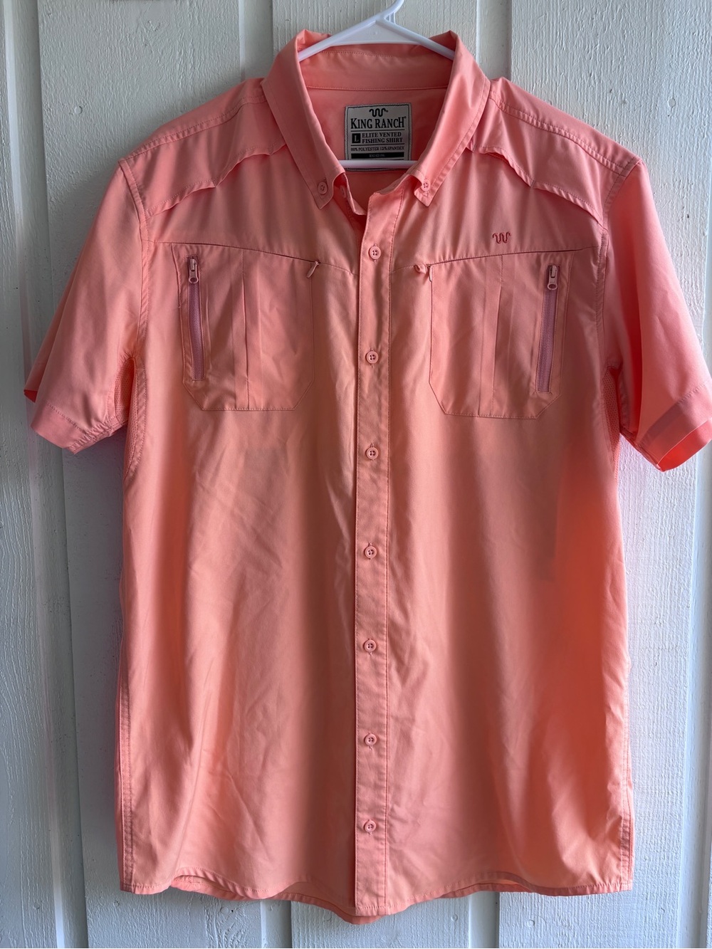 King Ranch Men’s Elite Vented Fishing Shirt